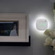 thumbnail image 1 of Sensor de infrarrojos Macarena con movimiento corporal lámpara de noche Reloj de pared recargable, 1 of 8