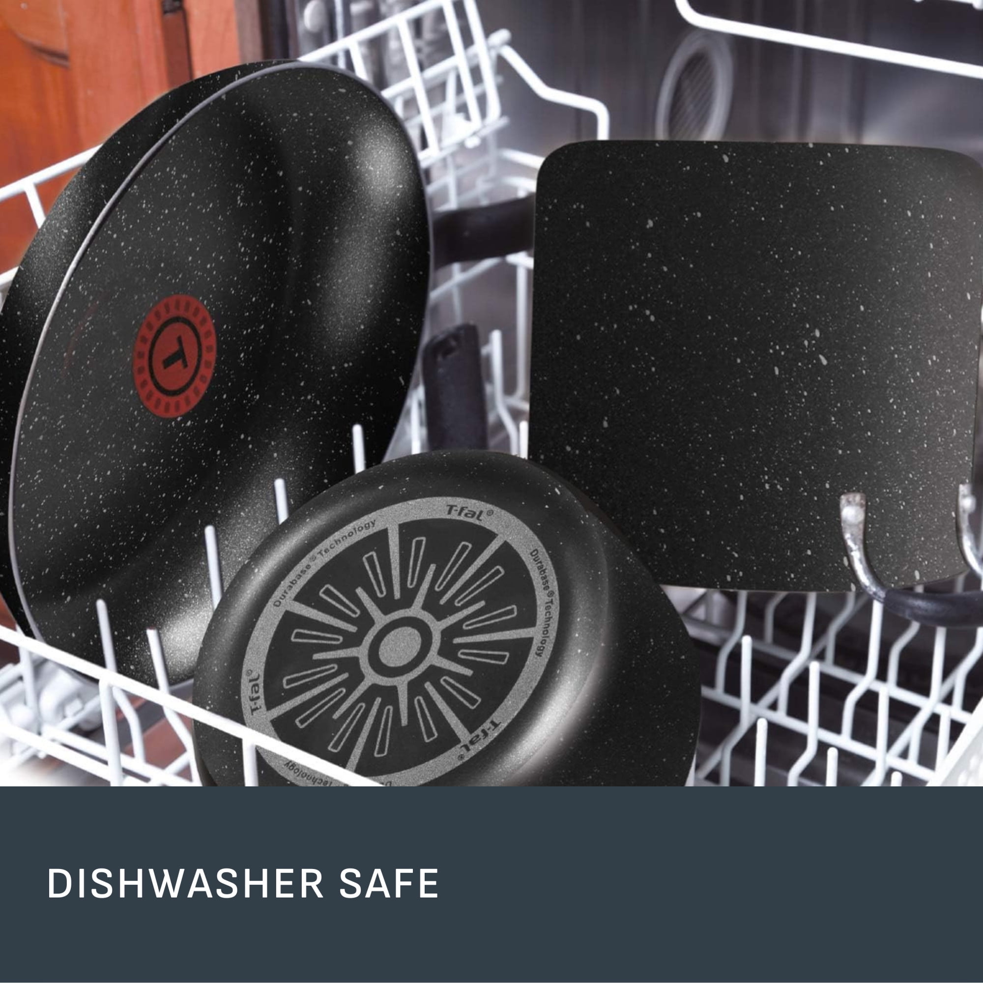 T-fal Signature 9 Piece Set, Pots and Pans, Non-Stick Cookware