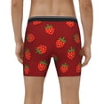 thumbnail image 4 of Disketp Strawberry Men's Boxer Briefs Men’s Underwear Boxer Briefs for Men, 4 of 7