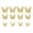 Gold, variant on TIELUTT Metal Texture 3D Stereoscopic Hollow Wall Flower Wallpaper Stick And Peel Quote Stickers for Wall Wall Paper Sticker Murals for Living Room Bathroom Stickers for Wall Kids