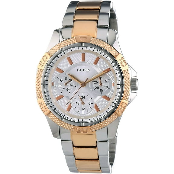 W0235L4,Ladies Dress,Stainless Steel,Mini Phantom,Multi-Function,Two Tone,50m WR