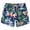 Navy Blue, variant on Womens Board Shorts Quick Dry Printed Swimwear Bathing Suits