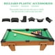 thumbnail image 2 of 2 juegos de forros para mesa de billar, accesorios y herramientas para mesa de billar (negro), 2 of 5