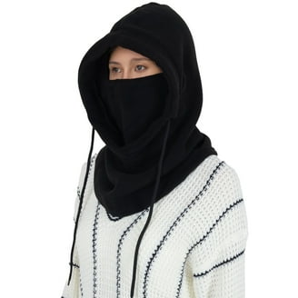 CLAM Ice Armor Hoodie, Full Fleece Facemask, Adjustable Balaclava