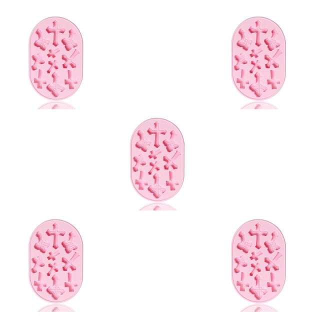 Matsuzay Molde de silicona para Fondant de 10 cavidades, molde para dulces, galletas de Chocolate, molde lavable reutilizable resistente al Type2 NO2
