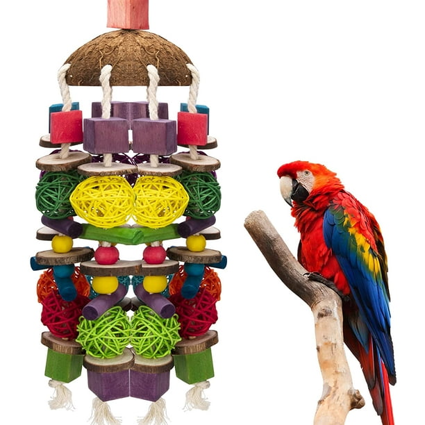 Large hotsell parrot toys