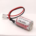 thumbnail image 3 of 2PCS ER3 3.6V 1100mAh Battery with Plug for Mitsubishi PM-20BL F940 PLC Battery, 3 of 6