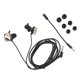 thumbnail image 2 of Auriculares estéreo para juegos con reducción de ruido de 3,5mm, auriculares para juegos por cable con micrófono desmontable para PS4, Xbox One y PC, 2 of 8