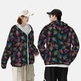 thumbnail image 4 of Lsque Feathers And Butterflies UPF 50+ Lightweight Sun Protection Men's Women's Long Sleeve Shirt, Hoodie Performance -Small, 4 of 9