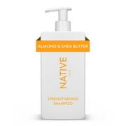 Native Strengthening Shampoo, Almond & Shea Butter, Sulfate & Paraben Free, 16.5 oz