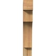 thumbnail image 2 of Ekena Millwork 6"W x 28"D x 36"H Westlake Block Rough Sawn Bracket, Western Red Cedar, 2 of 25
