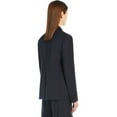 thumbnail image 4 of Max Mara Women's Lamine Navy Blue Blazer Blue Sizes IT 34-64, 4 of 5