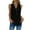 Black, variant on Mrat Ladies Tank Tops Women's Sleeveless Solid V-Neck Casual Fashion Loose Tank Tops Tight Tank Tops for Women S-421 White M