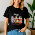 thumbnail image 2 of Coffee Latte,Happy Hallothanksmas Tshirt, Halloween Thanksgiving Christmas Shirt, Holiday Season Tee, Turkey Gift, Vintage Ghost ,Merry Christmas, 2 of 5