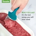thumbnail image 4 of Tovolo Ice Cream Scoop Heavy Duty Zinc Alloy Marine Blue, Dishwasher Safe Ice Cream Paddle Spade for Shaping Cutting Serving Gelato Sorbet Cookie Dough, Non Slip Ergonomic Handle Ice Cream Spade, 4 of 6