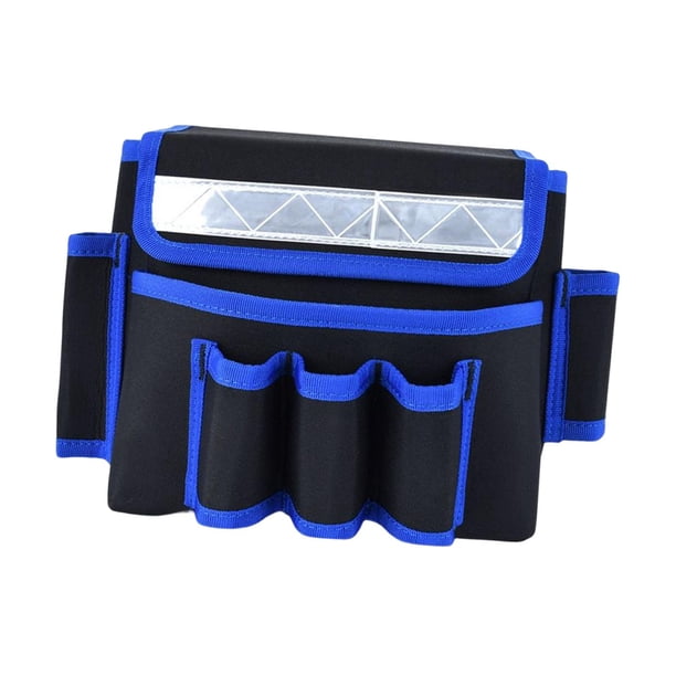 Bolsa organizadora para herramientas de electricista, bolsa profesional para exteriores Azul