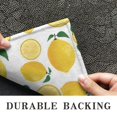 thumbnail image 6 of Yellow Lemon Fruit Slices White Pattern Door Rugs,Washable Non Slip Door Mats Indoor,Decorative Door Mats,Entry Mat Indoor for Entrance,Bedroom,Kitchen,Bathroom,20"x32", 6 of 6