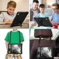 thumbnail image 6 of Kebiory Case for Onn 12.1 Inch Pro Tablet 2024 Model/Onn 12.1" Tablet Pro 100146663 Case,Shockproof Kids Case with Shoulder Strap for Walmart Onn 12.1" Tablet Pro (2024 Model:100146663)(Black), 6 of 7