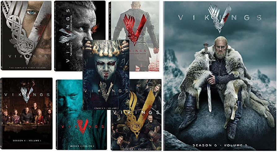 VIKINGS Complete Series (DVD) English Only