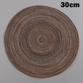 thumbnail image 3 of CAROOTU Rond Coton Dessous Résistant à la Chaleur Table à Manger Tapis de Table pour la Maison Protège la Table de Brûlé, 3 of 7