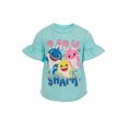 thumbnail image 2 of Pinkfong Baby Shark Toddler Girls T-Shirt and Leggings Outfit Set Infant to Little Kid, 2 of 4