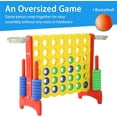thumbnail image 2 of Open Box SDADI Giant 33 Inch 4-In-A-Row Game and Basketball Game for Kids, 2 of 4