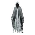 thumbnail image 1 of Capa de Halloween, disfraz de cosplay, túnica de mago gótico medieval para hombre y mujer unisex Gris, 1 of 9