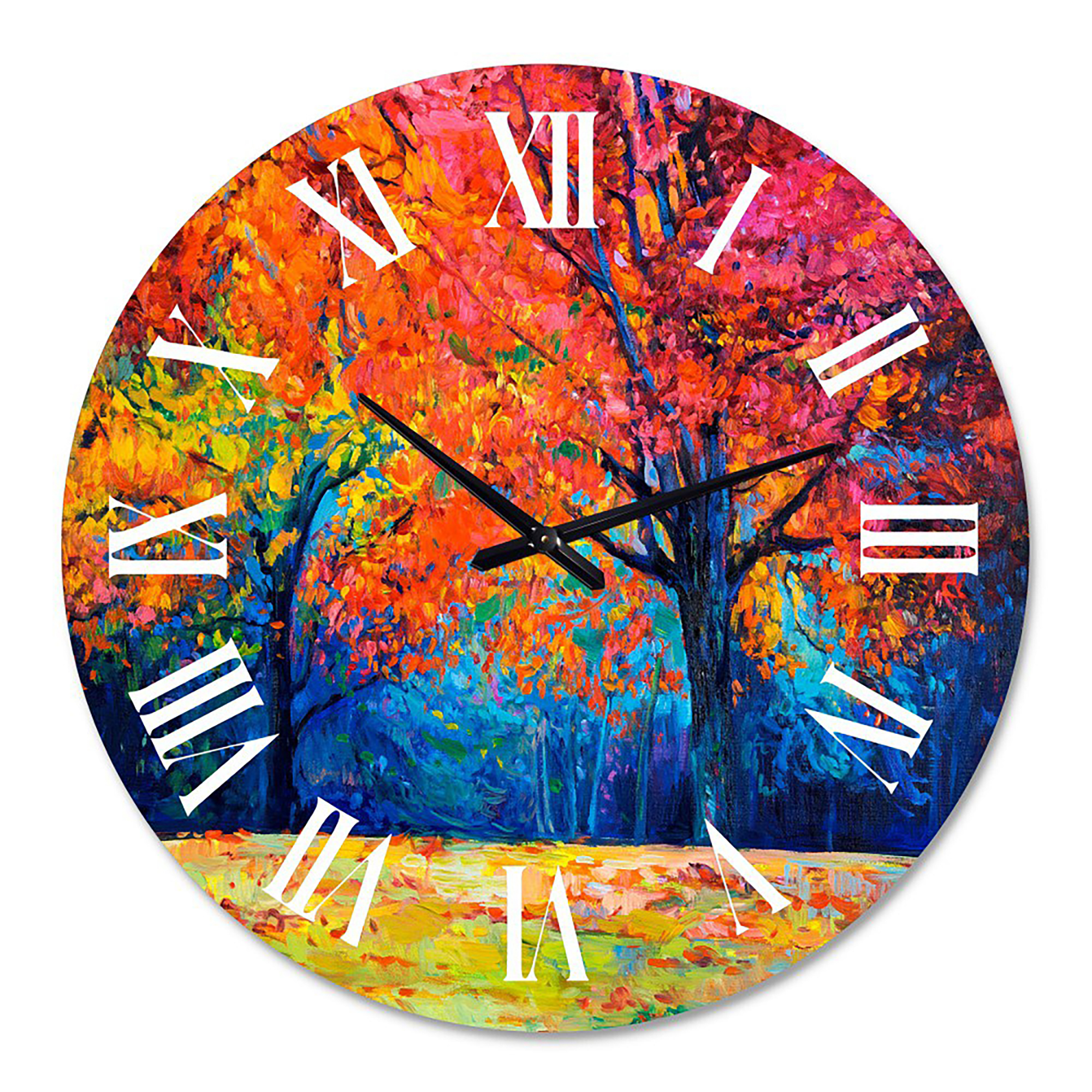 Designart 1 in Quartz Traditional Wall Clock