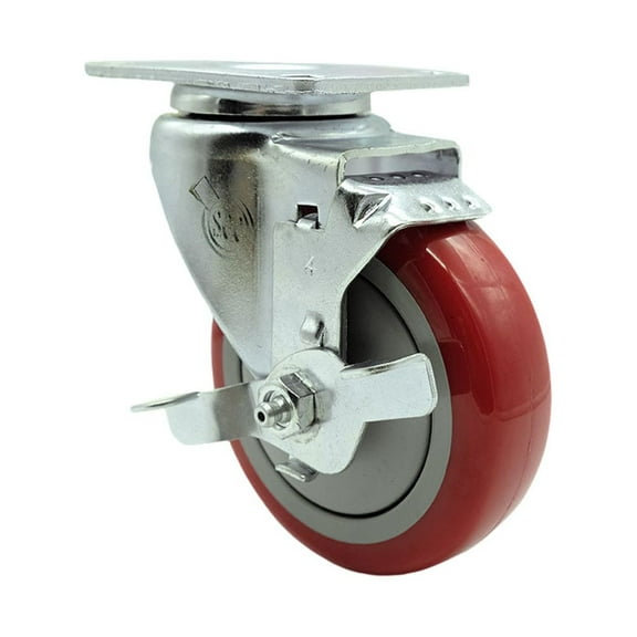 Regency 600CSW415WB U-Boat Utility Cart Caster Replacement - Service Caster