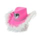 thumbnail image 1 of Sombrero de vaquero occidental sombrero de jazz sombrero de jazz transpirable para conciertos de compromiso escenario actuación de halloween ducha de rosa, 1 of 8
