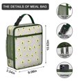 thumbnail image 3 of Fruit Print Insulated Lunch Bag - Leakproof Reusable Portable Cooler Tote for Adults,Work,School,Picnic,Camping|Detachable Strap,Handle,Bottle Pocket, 3 of 6