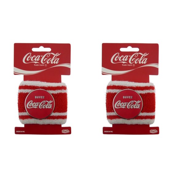 Batman Coke Fender Superman DC Comics Sweatband Terry Cuff Basketball Sports New