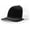 Black/White, variant on richardson unisex 112 trucker adjustable snapback baseball cap split one size fits most
