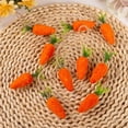 thumbnail image 1 of Easter Carrot Decorations with Rope Foam Baby Carrots for Spring Home Decor, Party Centerpieces and Holiday Table Displays, 1 of 6