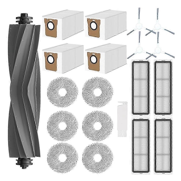 For Dreame L10 Ultra / L10S Ultra Robot Vacuum Cleaner Main Side Brush Hepa Filter Mop Pads Dust Bag