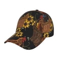 thumbnail image 1 of Kdxio Casquette de Baseball Brodée Coq de Poulet avec Sangle Réglable pour Hommes et Femmes, Snapback, 1 of 6