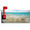 thumbnail image 2 of Beach Sunny Sky Mailbox Covers Magnetic Summer Starfishs Seashells Mailbox Cover Wraps Standard Size 18"X21" Post Letter Box Cover Garden Decorations, 2 of 6