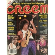 Creem Magazine Rock Roll Dec 1984 Billy Squier Huey Lewis