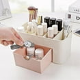 thumbnail image 3 of Desktop Makeup Organizer Drawers, Cosmetics Storage Box Division Office Desk Organiser (pink), 3 of 5