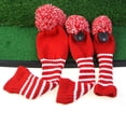 thumbnail image 6 of 3pack Versatiles Golfs Club Covers Golfs Club Head Protective Covers Knitted Covers Washable Golfs Accessories, 6 of 8
