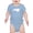 Light Blue, variant on Made In North Carolina Bodysuit Infant -Smartprints Designs, 6 Months