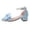 czb# Blue347, variant on Kids Youth Girls Summer Princess Dress Shoes Solid Color Low Heel Ankle Strap Open Toe Cute Pearl Bow Dressy Sandals Lightweight Elegant Wedding Birthday Party Shoes,Purple,12.5-13 Years