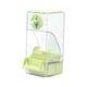 thumbnail image 4 of Comedero para pájaros, accesorios para jaulas, portátil, resistente, antisalpicaduras, para loros. Verde, 4 of 8