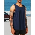 thumbnail image 3 of [4 Pack] Cadmus Men's Sleeveless Muscle Shirts Dry Fit Gym Workout Tank Top,XX-Large, 3 of 5