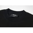 thumbnail image 4 of Unisex Summer Cotton T-Shirt Loose Fit GOOD Chain Logo with Contrast Metallic Details, Black, M, 4 of 9