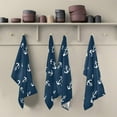 thumbnail image 5 of SKYSONIC Anchor Kitchen Dish Towel Set of 4, 28 x 18 Inch Soft Drying Cloth Tea Bar Towels, 5 of 7