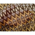 thumbnail image 4 of oneOone Silk Tabby Fabric Damask & Chevron Ikat Print Sewing Fabric BTY 42 Inch Wide, 4 of 4