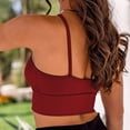 thumbnail image 7 of Yuannlog Women Tanks Cute Sports Crop Tops Halter Criss Cross Sleeveless Ribbed Cut Out Backless Yoga Camis Tank Tops, 7 of 7