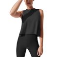 thumbnail image 2 of Workout Tank Top for Women Sleeveless Crop Sports Flowy Cropped Tank Sports Shirt Casual Tops, 2 of 5