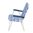 thumbnail image 2 of Chaise à sangles tressées pliable classique, 2 of 6